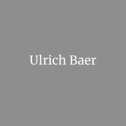 Ulrich Baer